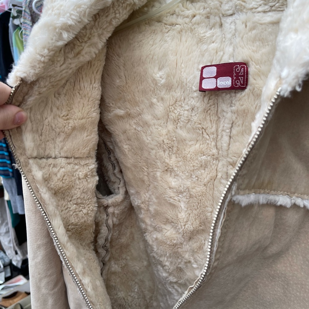 Suede coat - Picture 2 of 4